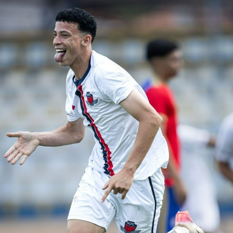 Ronaldir Santos marca pelo Guanabara City pela última rodada da primeira fase da Copa Goiás sub-20